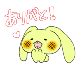 Melonpan Rabbit sticker #3947227