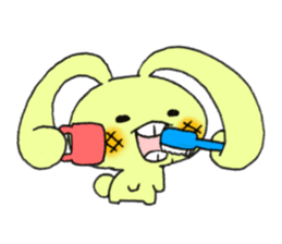 Melonpan Rabbit sticker #3947228