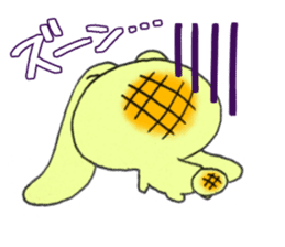 Melonpan Rabbit sticker #3947229