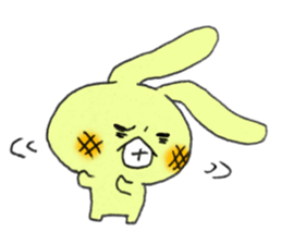 Melonpan Rabbit sticker #3947230