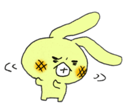 Melonpan Rabbit sticker #3947230