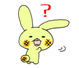Melonpan Rabbit sticker #3947231