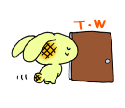 Melonpan Rabbit sticker #3947233