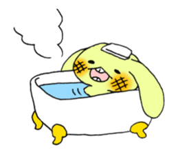 Melonpan Rabbit sticker #3947234