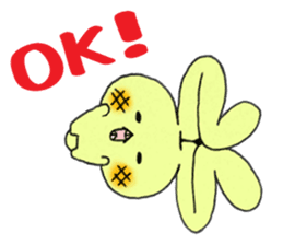 Melonpan Rabbit sticker #3947237
