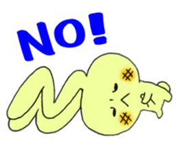 Melonpan Rabbit sticker #3947238