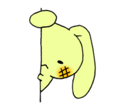 Melonpan Rabbit sticker #3947239