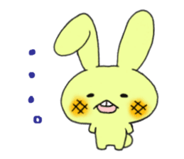 Melonpan Rabbit sticker #3947240