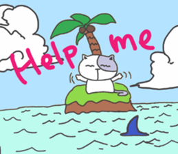 Tama of the stray cat sticker #3947288