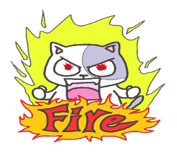 Tama of the stray cat sticker #3947289