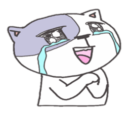 Tama of the stray cat sticker #3947311