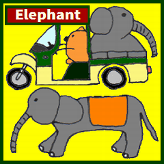 Pretty Playful ELEPHANT