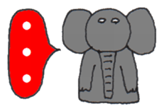 Pretty Playful ELEPHANT sticker #3948138