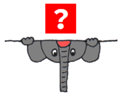 Pretty Playful ELEPHANT sticker #3948141