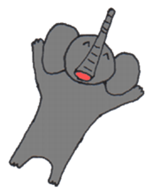 Pretty Playful ELEPHANT sticker #3948143