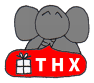 Pretty Playful ELEPHANT sticker #3948144