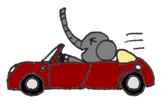 Pretty Playful ELEPHANT sticker #3948150