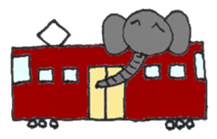 Pretty Playful ELEPHANT sticker #3948154