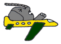 Pretty Playful ELEPHANT sticker #3948158