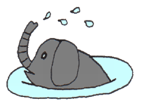 Pretty Playful ELEPHANT sticker #3948160