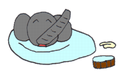 Pretty Playful ELEPHANT sticker #3948163