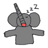 Pretty Playful ELEPHANT sticker #3948165