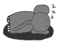 Pretty Playful ELEPHANT sticker #3948166