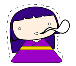 Zashiki-warashi (No phrase) sticker #3948229