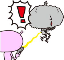 Mr. and Mrs. alien sticker #3948402