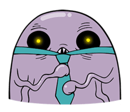 Conquest of the Earth ! Mr. Sato sticker #3948589