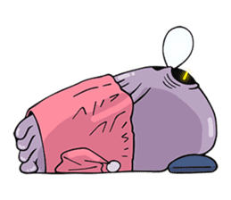 Conquest of the Earth ! Mr. Sato sticker #3948605