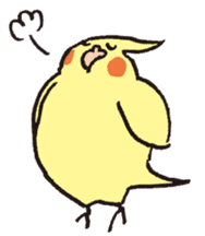 loose cockatiel sticker #3949062