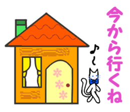 Cat life everyday! sticker #3949116