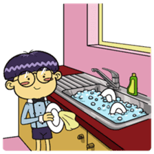 Wilson's Daily Life sticker #3949159