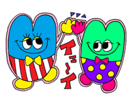 Rienbow "Colorful reaction sticker" sticker #3949772