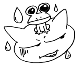 spring and summer cat sticker #3950025