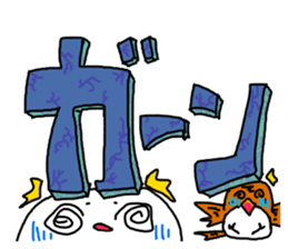 Shiratama and Bird sticker #3950144