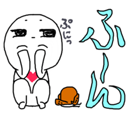 Shiratama and Bird sticker #3950145