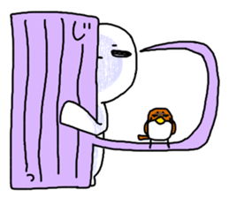 Shiratama and Bird sticker #3950148