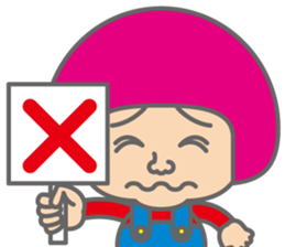 Pretty girl "YUZUKA". sticker #3950830