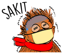 Baby Orangutan (Indonesian) sticker #3950903