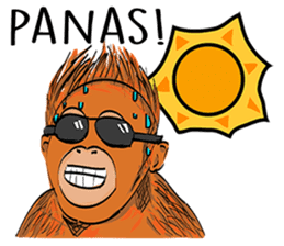 Baby Orangutan (Indonesian) sticker #3950904