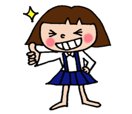 Tomboy U-ko's Sticker sticker #3951047