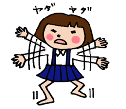 Tomboy U-ko's Sticker sticker #3951057