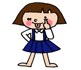 Tomboy U-ko's Sticker sticker #3951082