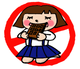 Tomboy U-ko's Sticker sticker #3951085