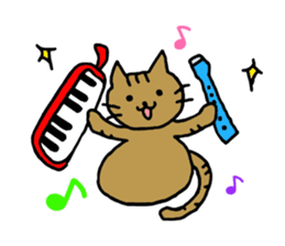 Sibling Unit NEKO CAFE stamp sticker #3951263