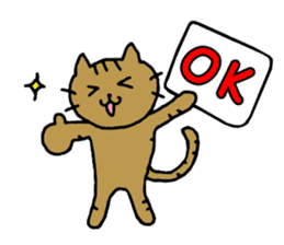 Sibling Unit NEKO CAFE stamp sticker #3951275