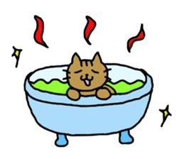 Sibling Unit NEKO CAFE stamp sticker #3951281