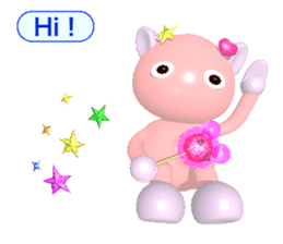 Ame-Po Chan #2 (E) Ordinary conversation sticker #3951810